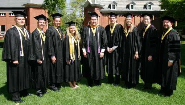 medal at Vanderbilt Commencement